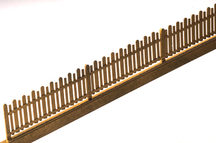Ferro Train M-102 -  Wood fence, brass kit